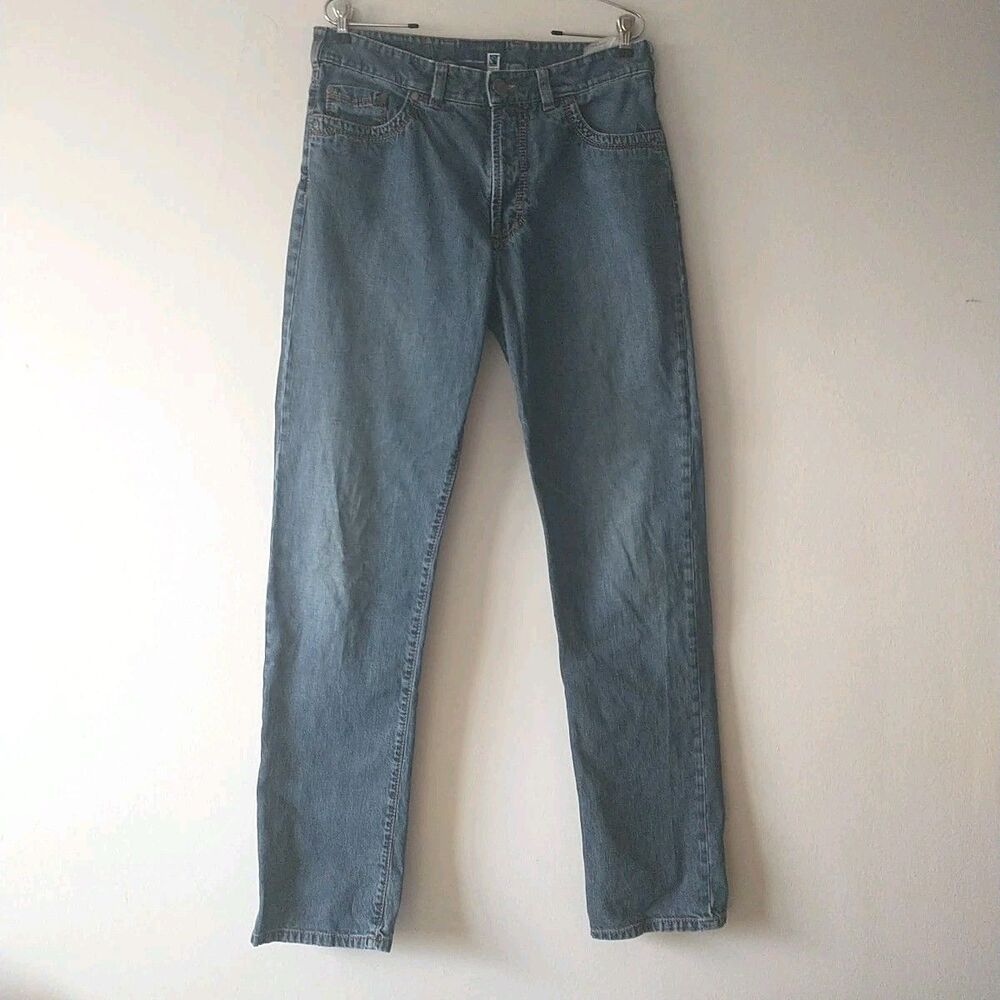 Atelier Gardeur Nevio Jeans Mens 35x36 Actual 34x35" Blue Straight Leg*READ